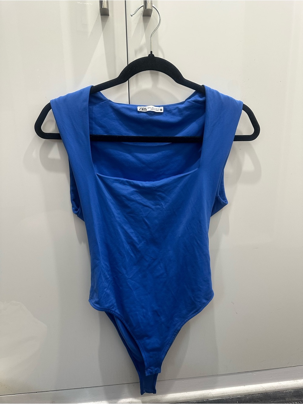ZARA Royal Blue One-Piece Bodysuit